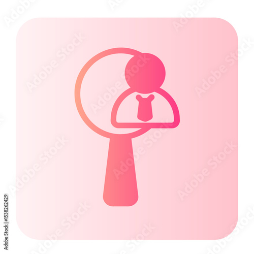employee gradient icon