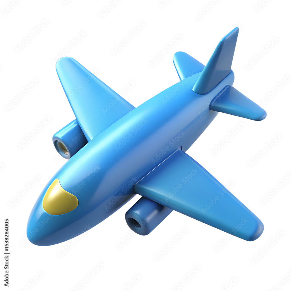 Fototapeta premium 3D Plane