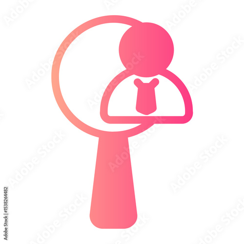 employee gradient icon