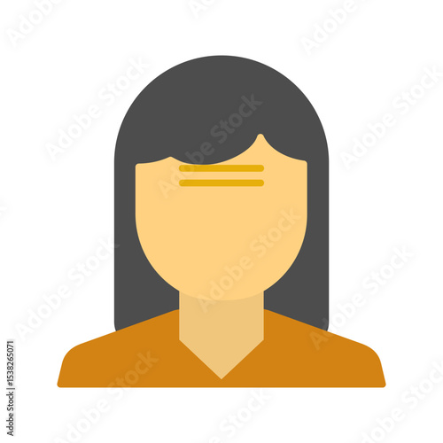 Forehead Vector Icon