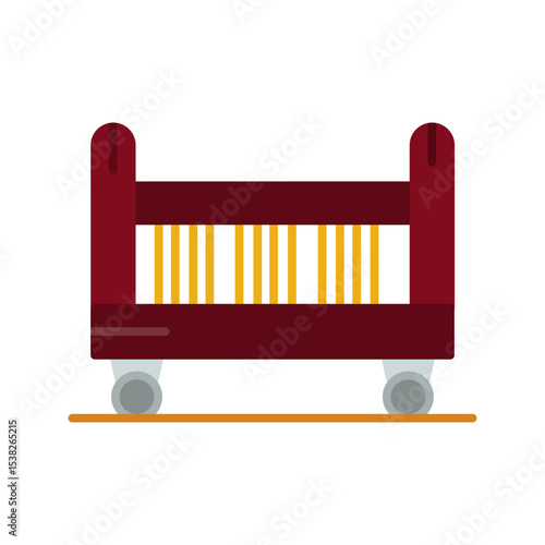 Crib Vector Icon