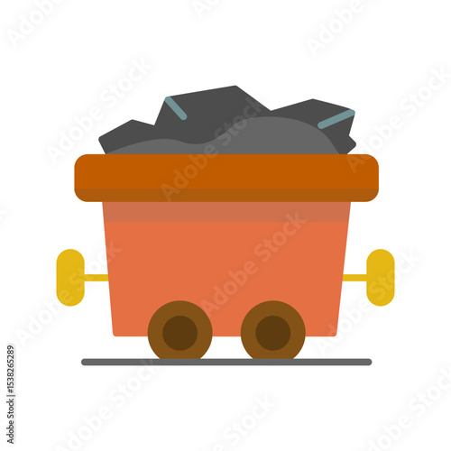 Coal Vector Icon