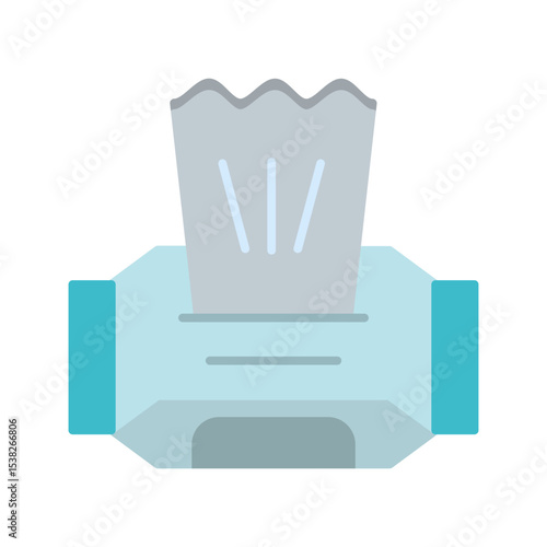 Wet Wipes Vector Icon