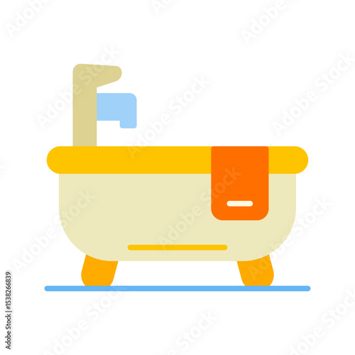 Bath Vector Icon