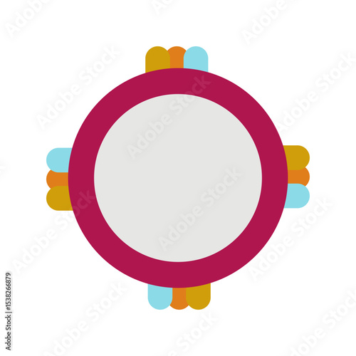 Hula Hoop Vector Icon