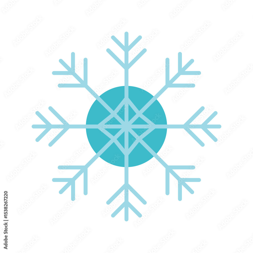 Snowflake Vector Icon Snowflake Vector Icon