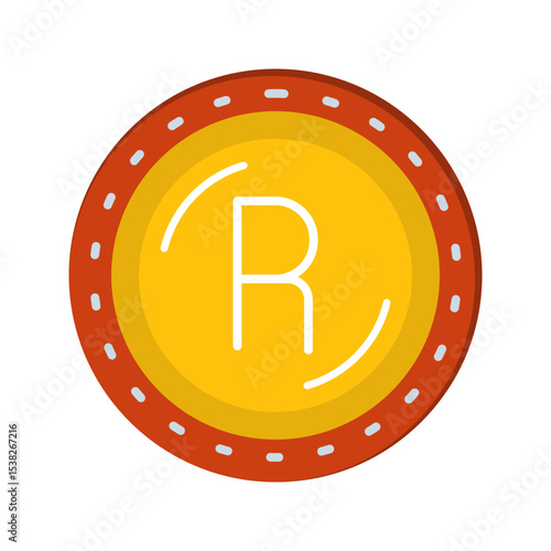 Rand Currency Vector Icon