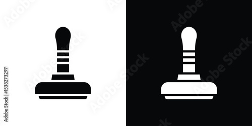 Stamp icon vector design template elegant style