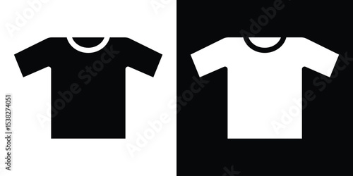 Shirt icon vector design template elegant style