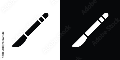 Scalpel icon for social media, app, and web design. Vector illustration.