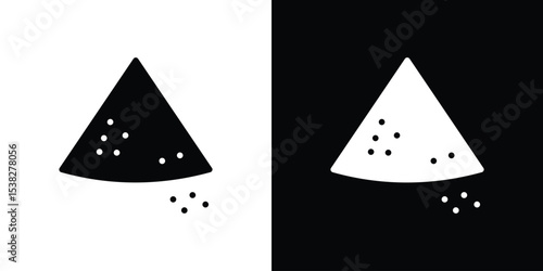 Mound icon vector design template elegant style