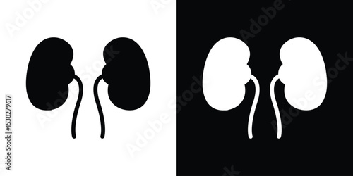 Kidneys icon vector design template elegant style