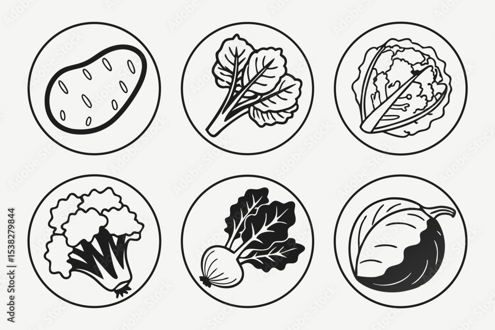 set of vector icons set of vector icons