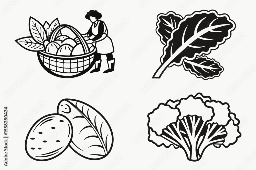set of icons set of icons