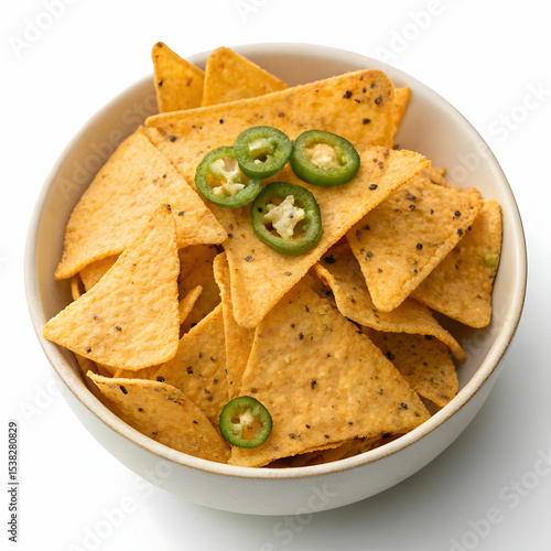 nachos with guacamole