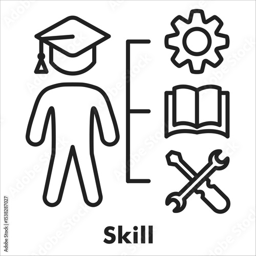 Skill Outline Icon