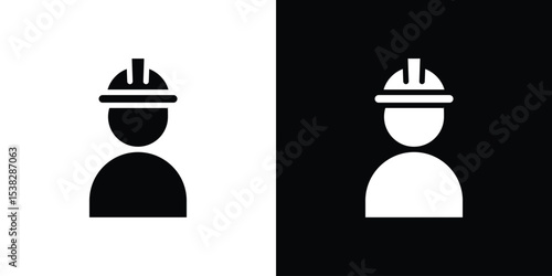 Builder icon vector design template elegant style