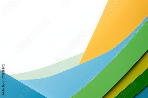 Lgbt colors flag paper layout on white background. Pride community. Rainbow colors
