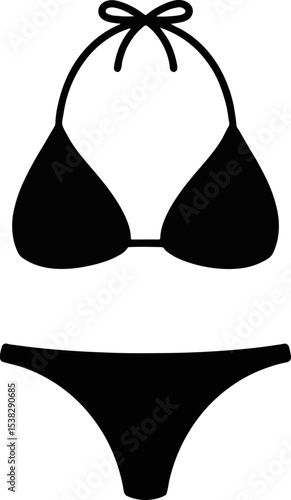 vector illustration of underwear