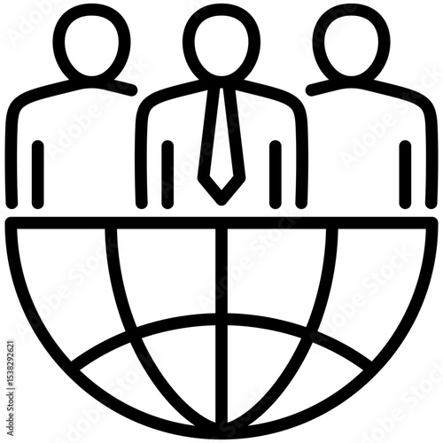 Outsourcing Icon