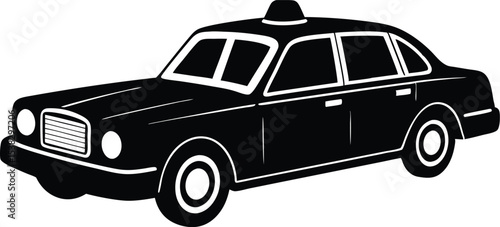 Yellow taxi cab on city street, urban transportation vehicle, classic taxi service, city commute, ride share car, taxi driving, street taxi, passenger car, taxi icon, transport vehicle image.