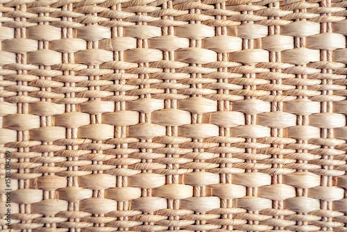 Straw tote bag detail wicker texture background bg