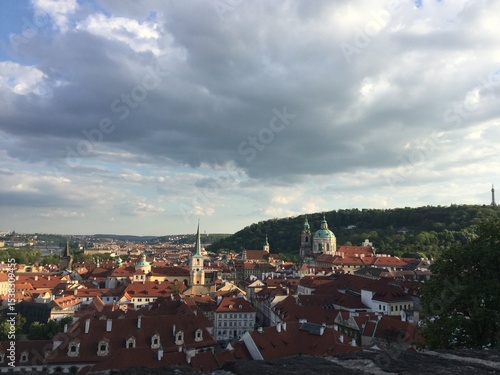 Photography view of prague in sunny day