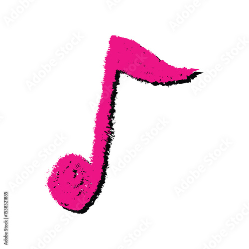 music note icon vector illustration