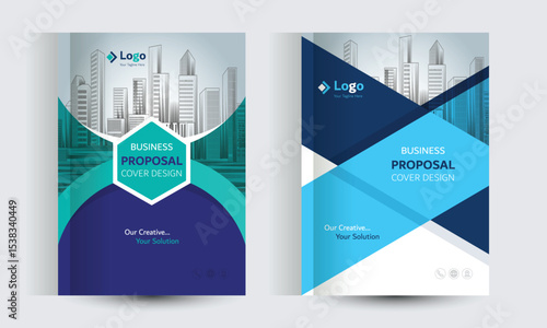 Corporate Business Proposal Cover Design Template