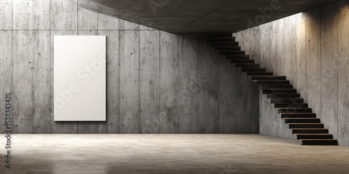 Blank billboard template mockup banner