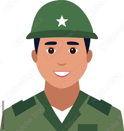 young military man