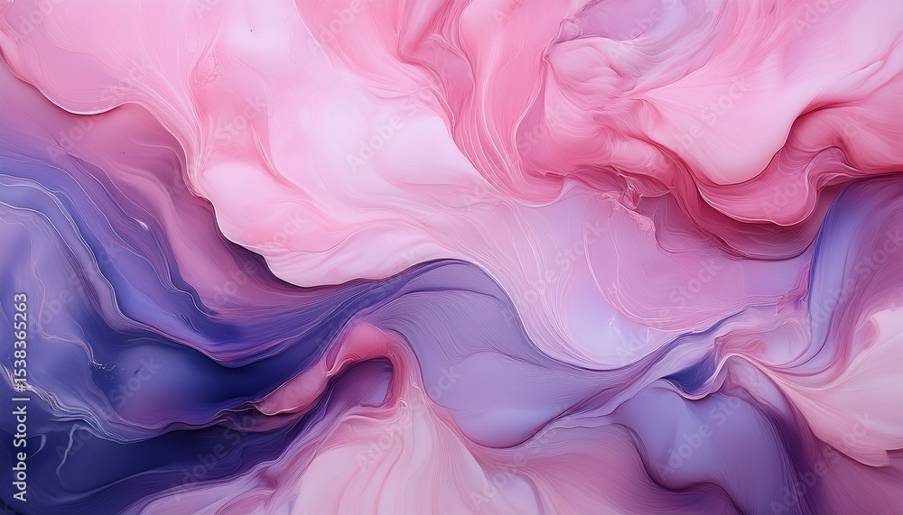Fototapeta premium cooltoned pink with lavender shift ethereal marbling texture serene