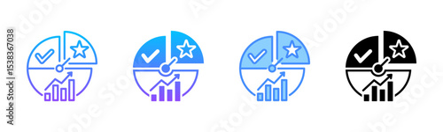 Indicators Multi Style Icon Set