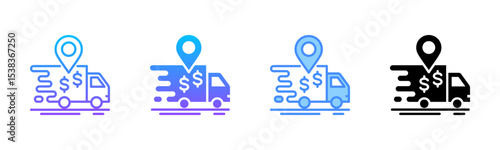 Free Download Delivery Multi Style Icon Set - GFXLoad