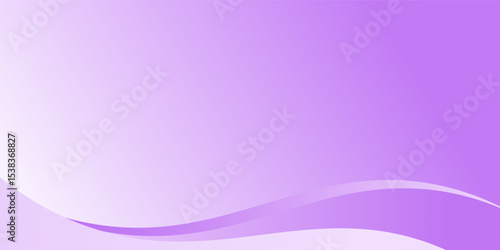 Gradient background color gradient concept graphic for illustration . elegant purple wave flayer . presentation .