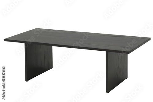 Sleek Modern Dark Wood Dining Table Design for Contemporary Home Interiors