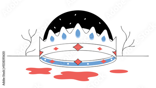 Fallen Crown, Blood, Loss, Grief