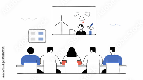 Team Meeting - Remote Presentation on Renewable Energy