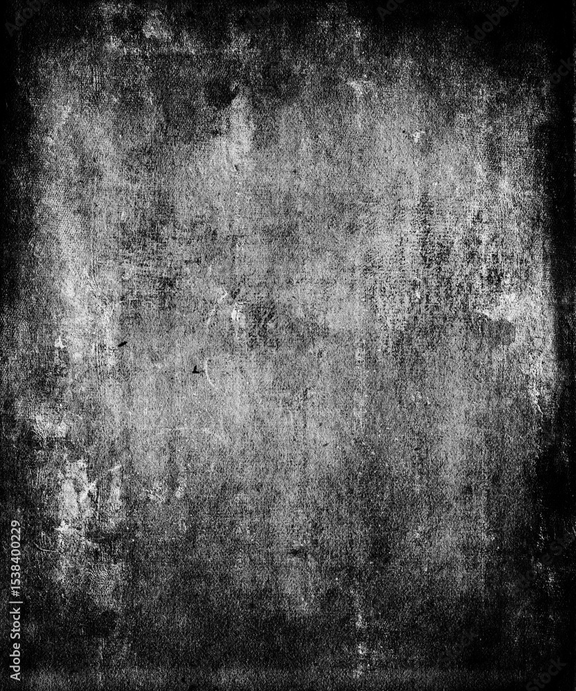 Obraz premium Dark Grunge Scratched Texture Background With Frame 