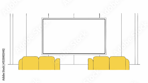 Minimalist Home Theater Room Design