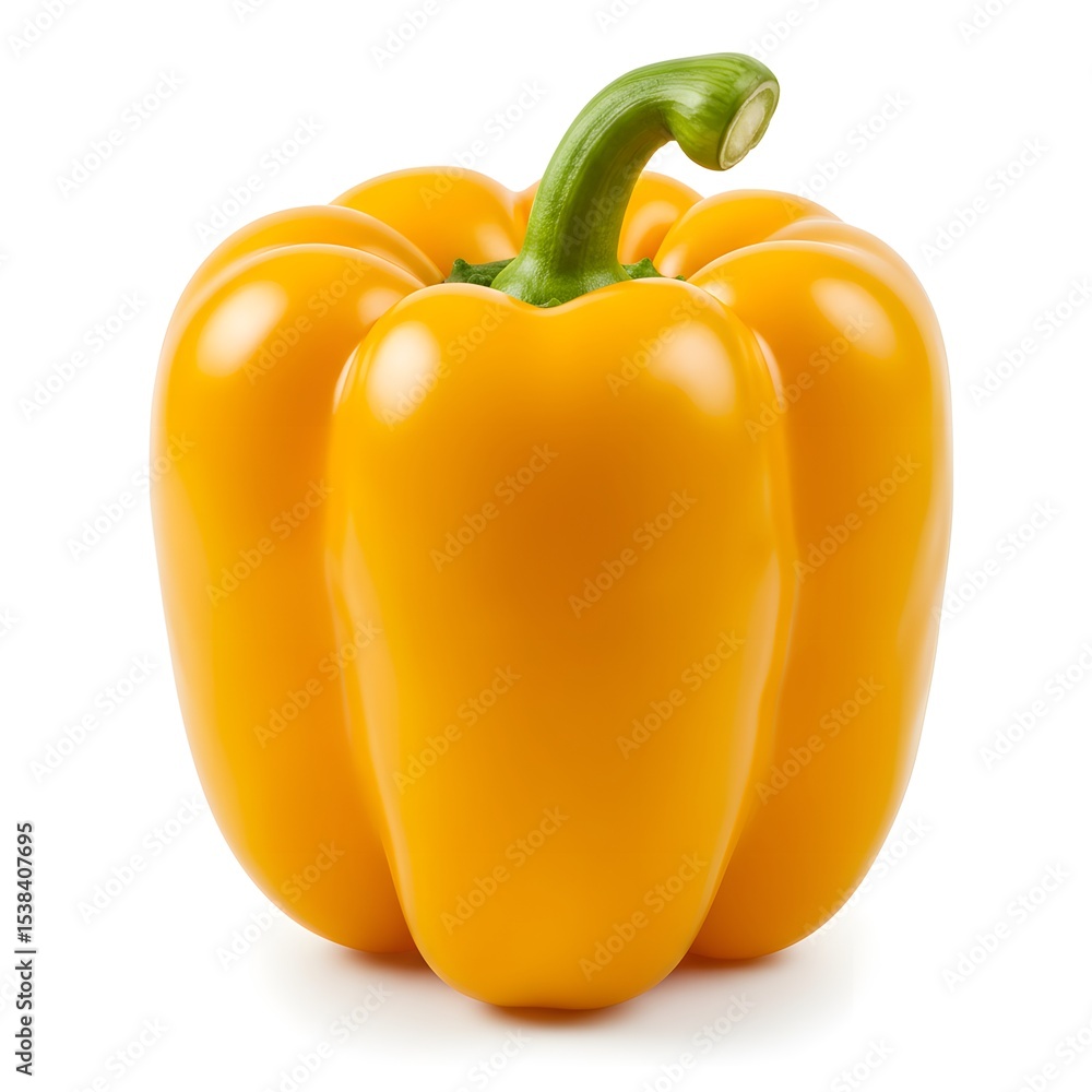 Vibrant Yellow Bell Pepper Fresh, Juicy, and Ready to Eat Vibrant Yellow Bell Pepper Fresh, Juicy, and Ready to Eat