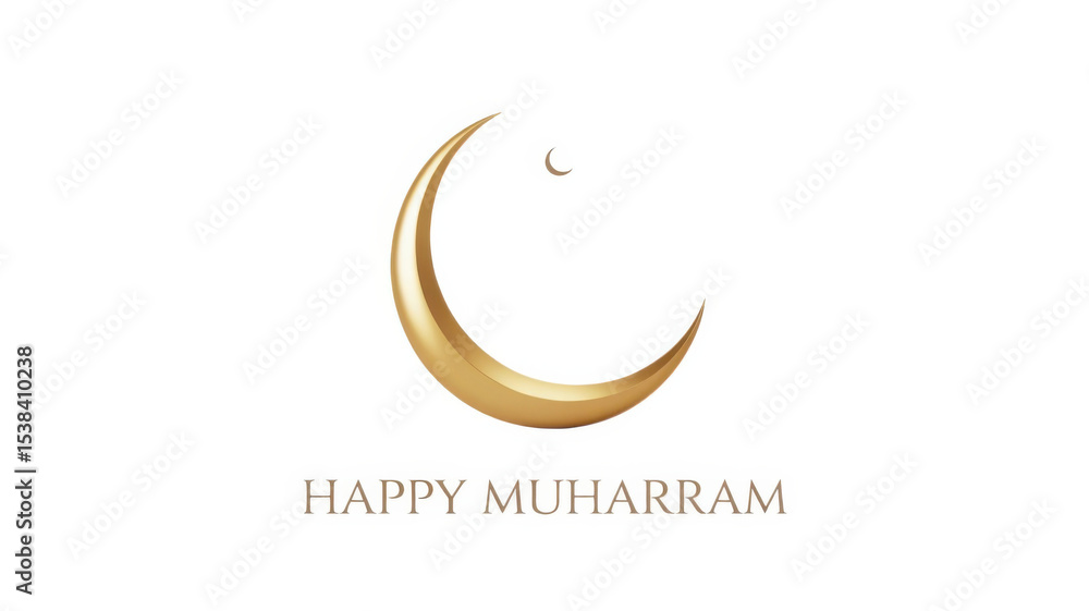 Muharram isolated on transparent background, Generative ai. Muharram isolated on transparent background, Generative ai.