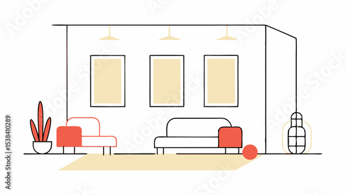 Minimalist Living Room Interior Design
