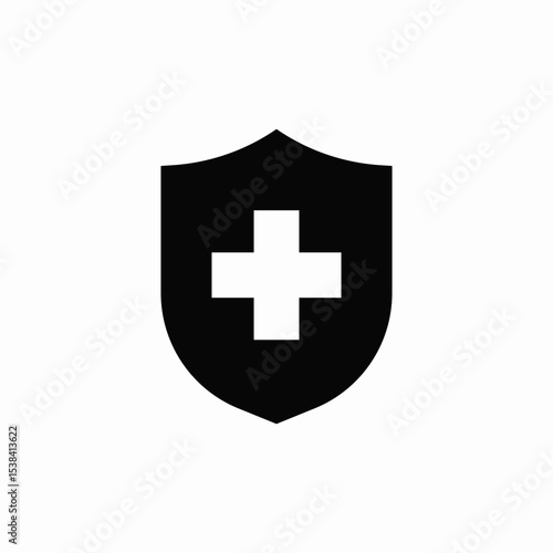 medical insurance icon sign vector