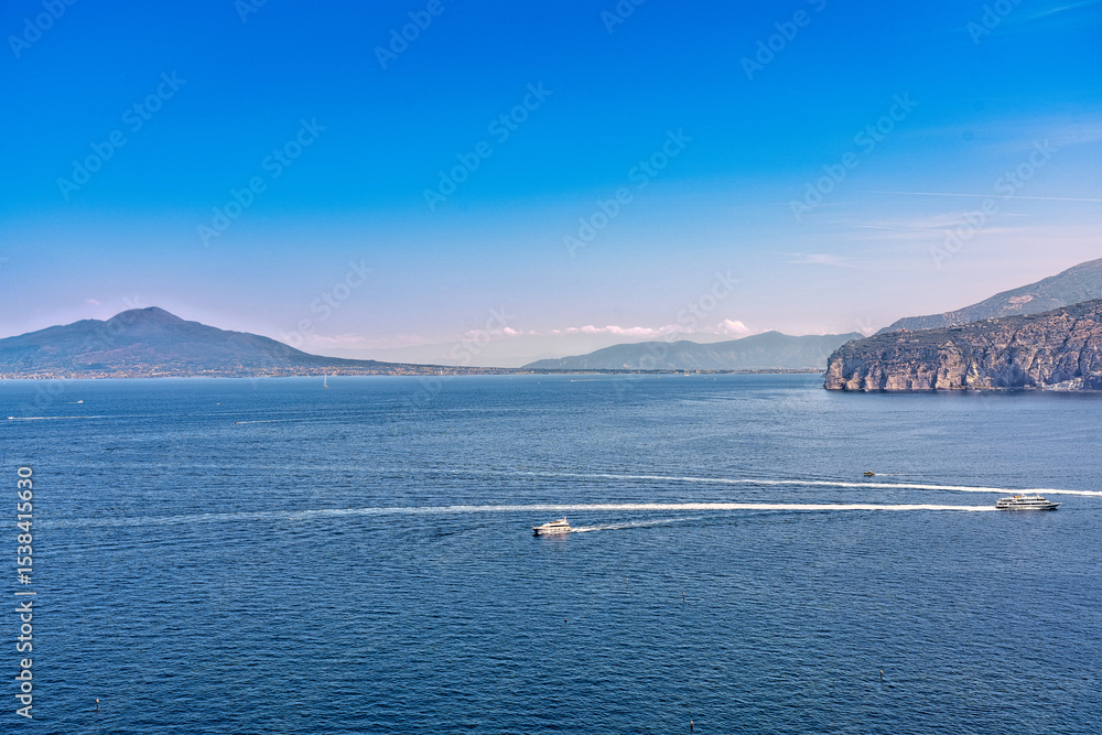 Obraz premium Bay of Naples, Sorrento, Italy
