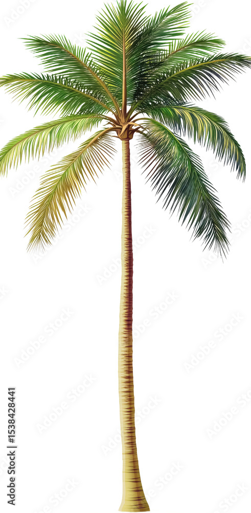 Obraz premium Majestic Tropical Palm Tree