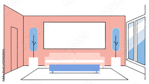 Minimalist Living Room Interior Design