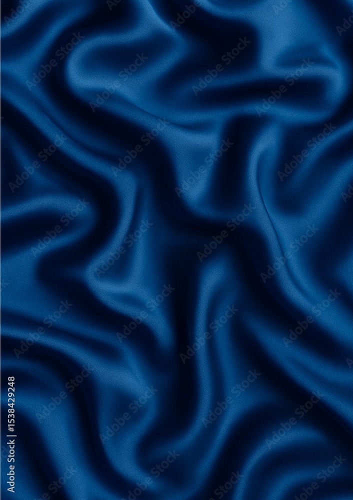 Obraz premium 파란 새틴 배경