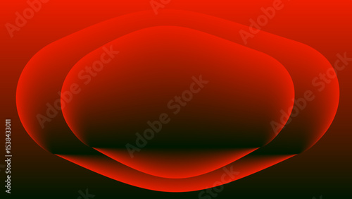 Abstract blurred deep red black color gradient vector background. Textured backdrop. Luxury template for device, flyer, web page. Digital screen. Premium banner. Copy space. Tech card. Bubble design.