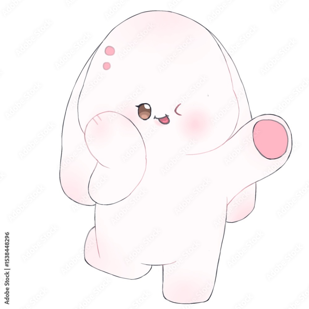 Obraz premium Name : AjolaeyStickers, Art, Journal, Graphics, Aesthetic, Happiness, Illustration, Cute 
